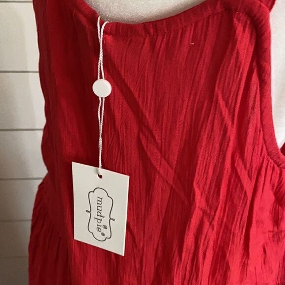 Mud Pie | Mimi Tiered Coral Maxi Dress NWT | S - Picture 10 of 12